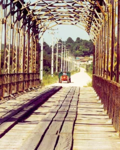 Terezinha Poly: As pontes metálicas em 1992