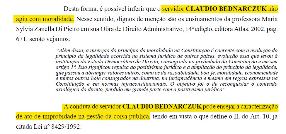 Claudio Bednarczuk recebeu quase R$ 200 mil de forma irregular quando foi secretário de Saúde