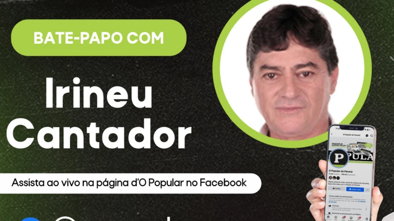 O POPULAR - ELEIÇÕES 2024 - IRINEU CANTADOR