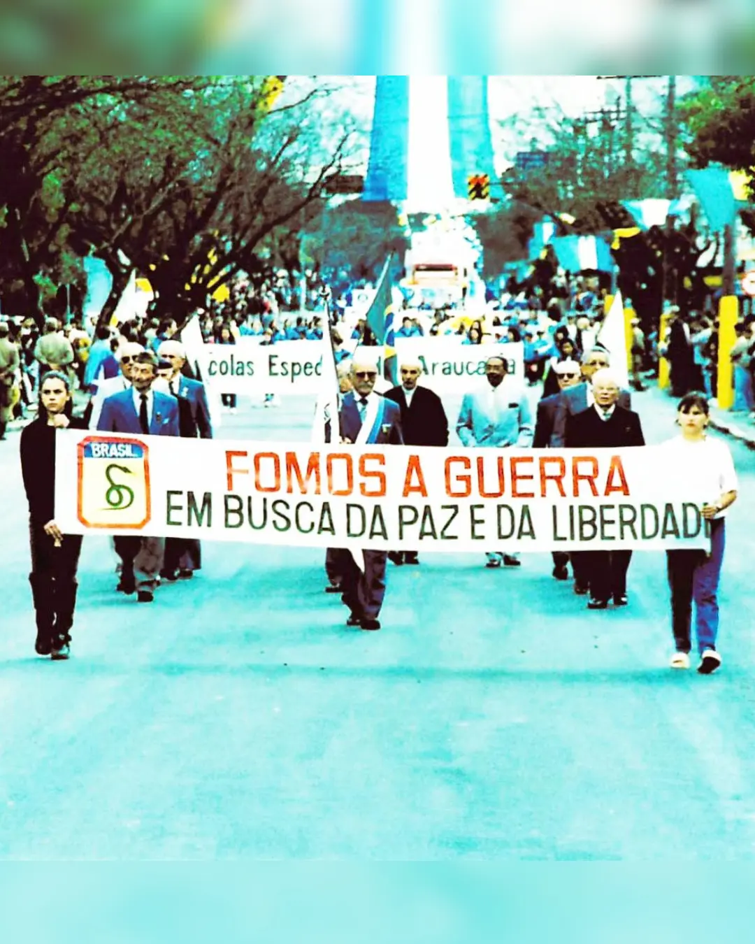 Terezinha Poly: Desfile de 7 de setembro — Pracinhas, os heróis de guerra