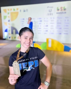 Emilly é campeã nos Jogos Universitários Brasileiros e garante vaga para o Pan-Americano