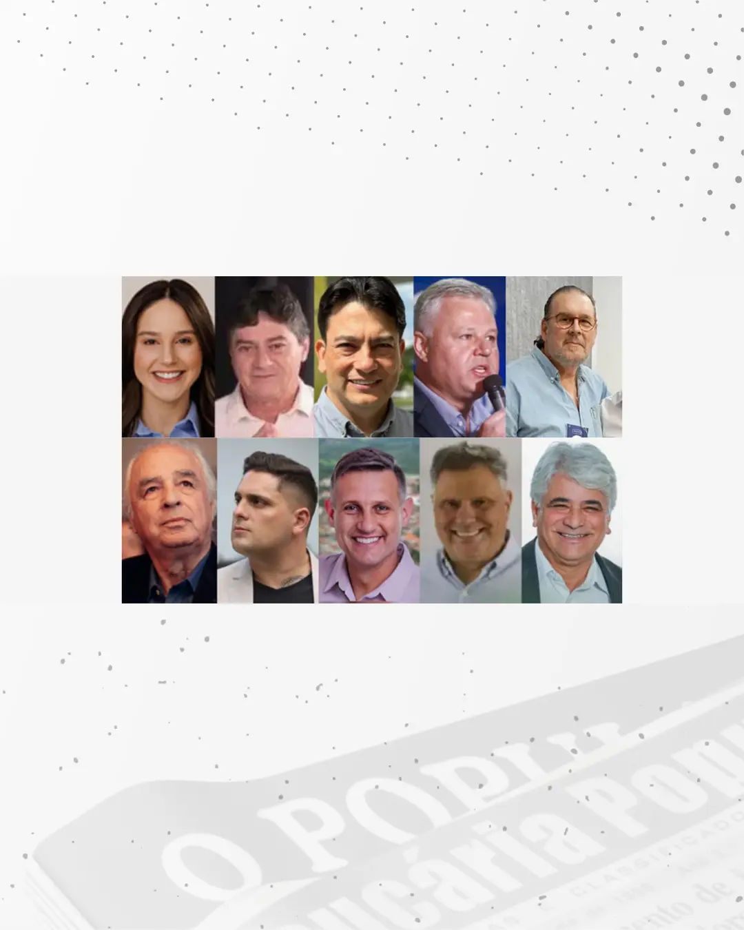 NP: Dez candidatos para uma vaga! Agora é com o eleitor