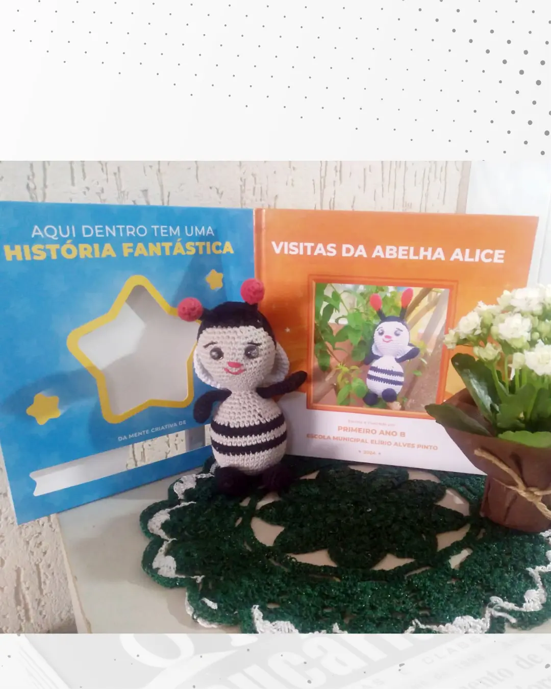 Projeto com abelhas da Escola Elírio virou livro que será publicado em dezembro