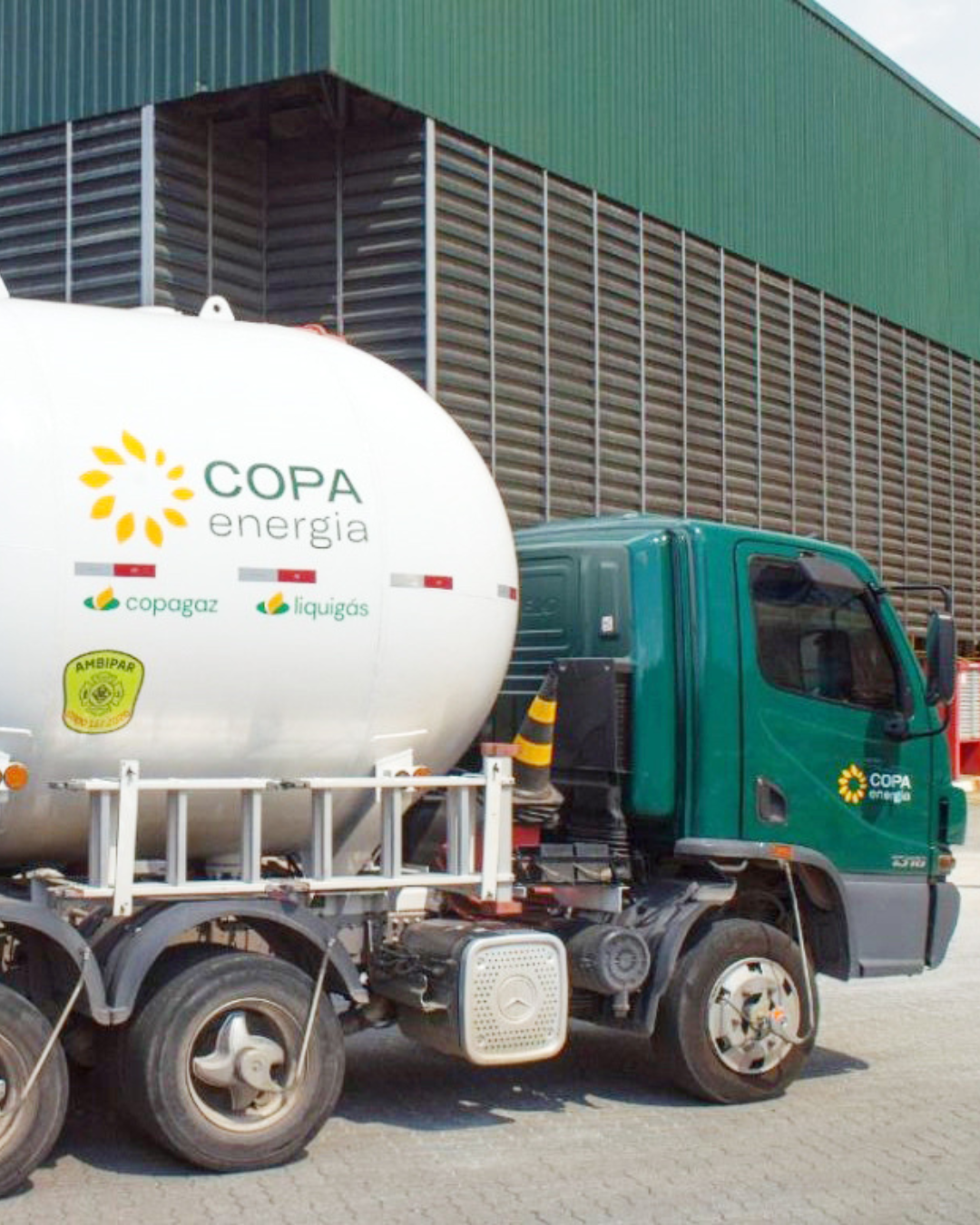 Produtos da Copa Energia Distribuidora de Gás todos conhecem e confiam