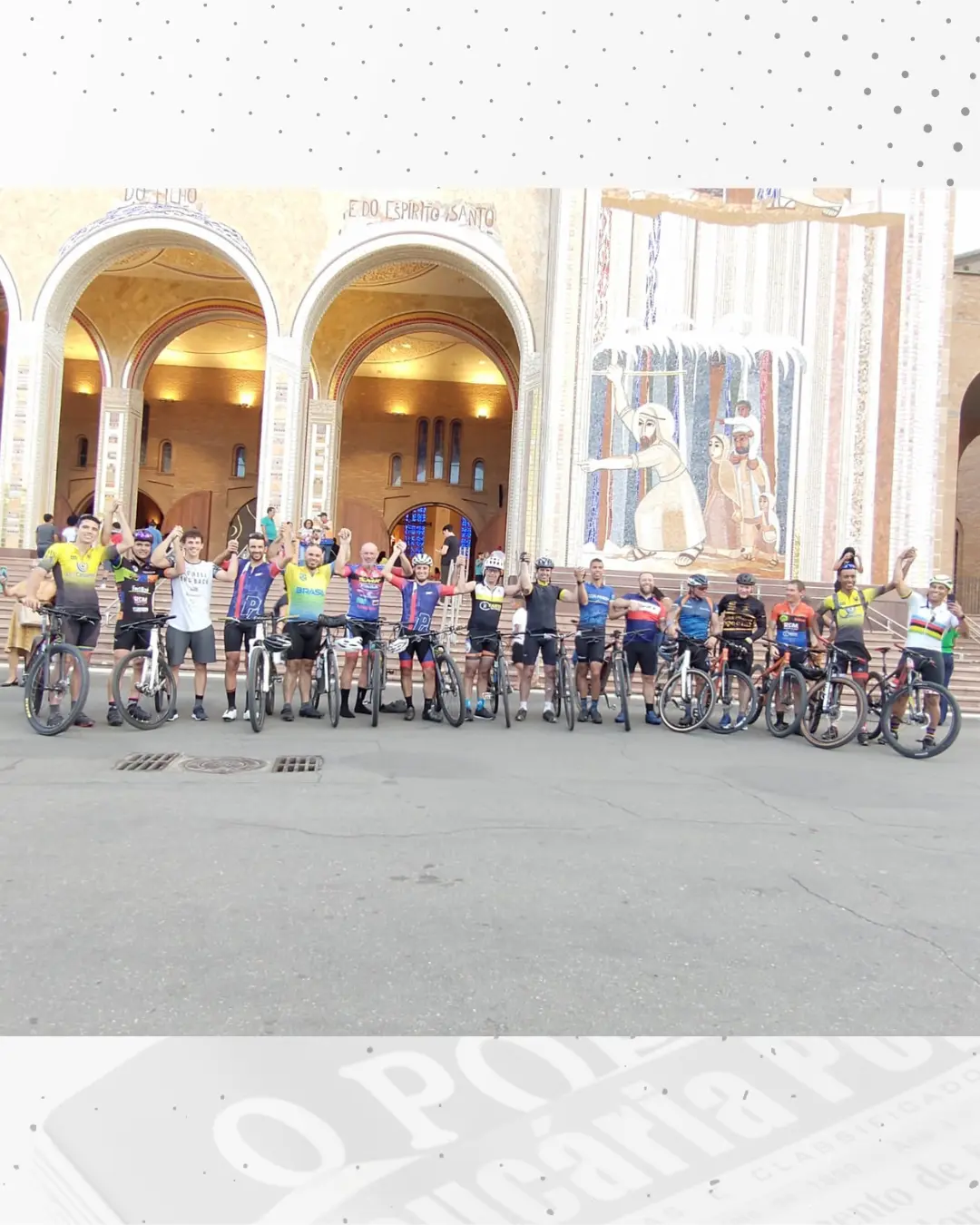 Ciclistas da equipe Tarta Bikes vão encarar pedalada de 3 dias até Foz do Iguaçu