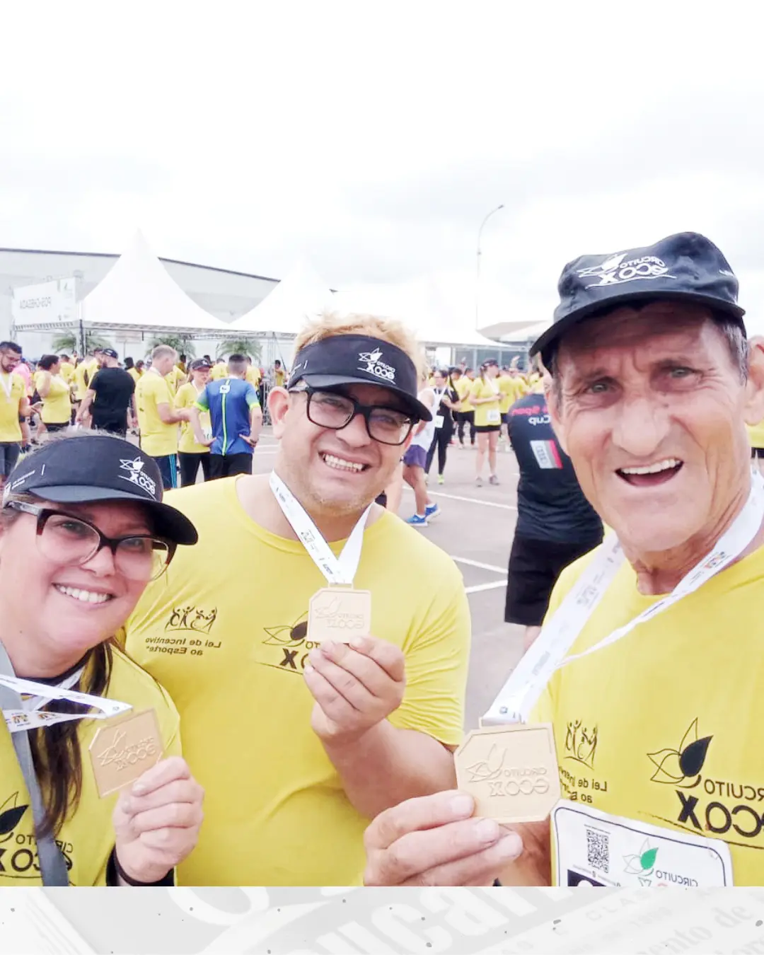 “Família Lambari” participa da Corrida Caterpillar em Campo Largo