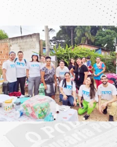 ONG TETO e moradores vão pavimentar Rua da Paz na comunidade Favorita