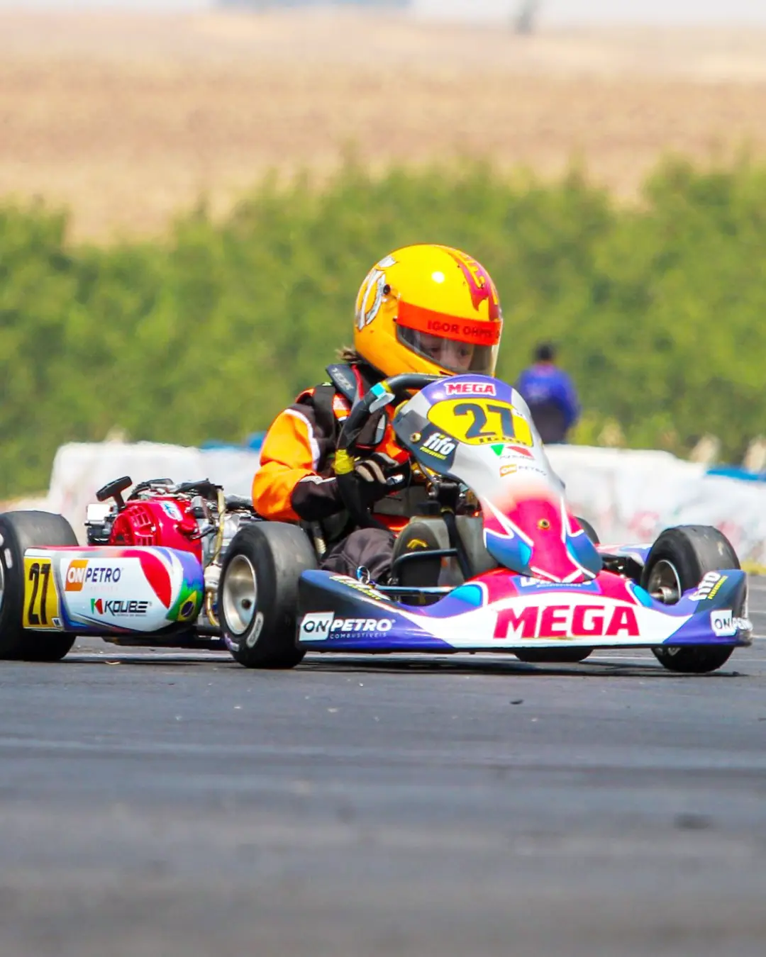 Piloto Igor Ohpis se destaca no 60° Campeonato Paranaense de Kart