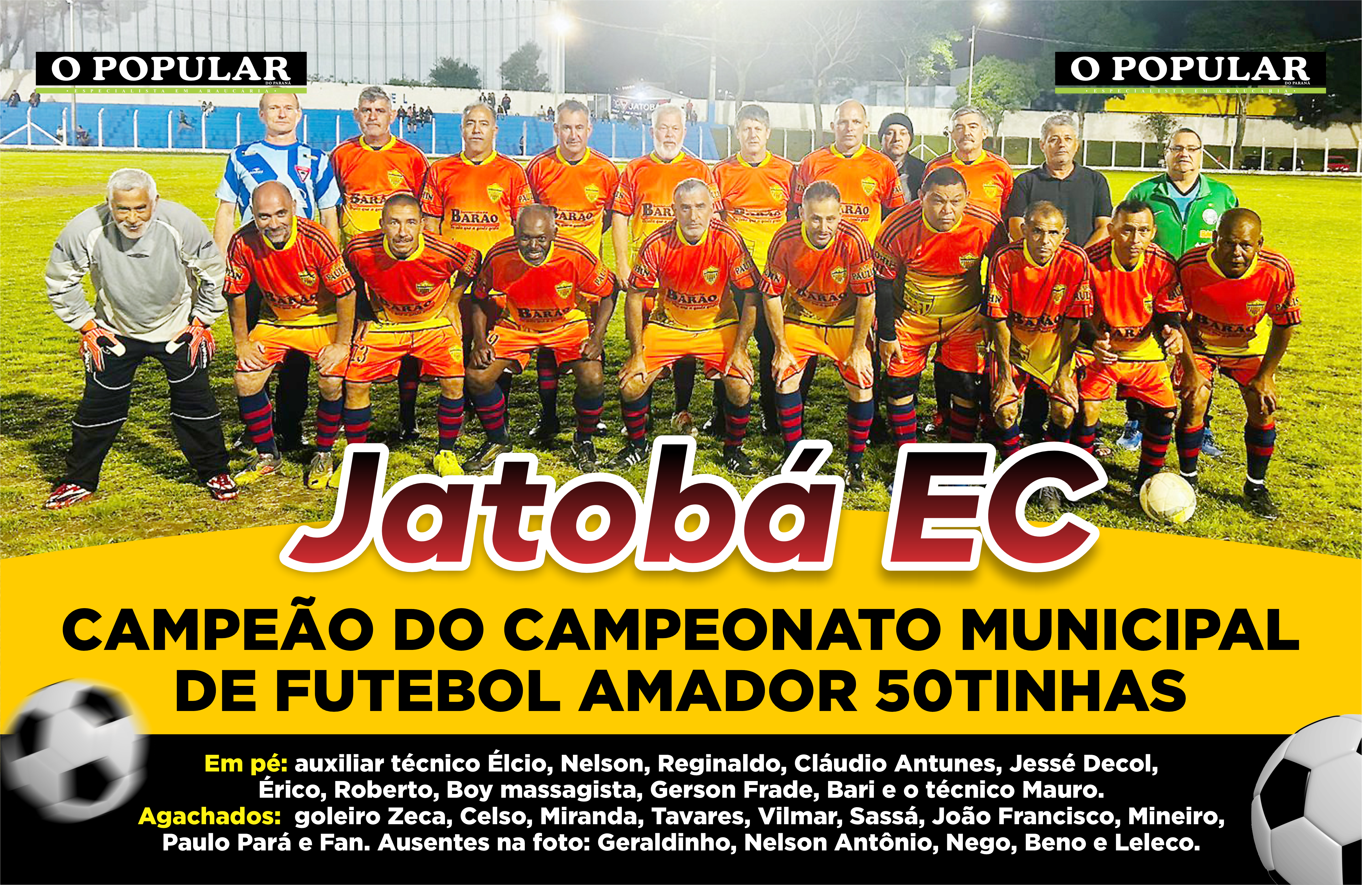 Jatobá e Lobas são os campeões do Veterano e do Feminino da Liga, respectivamente