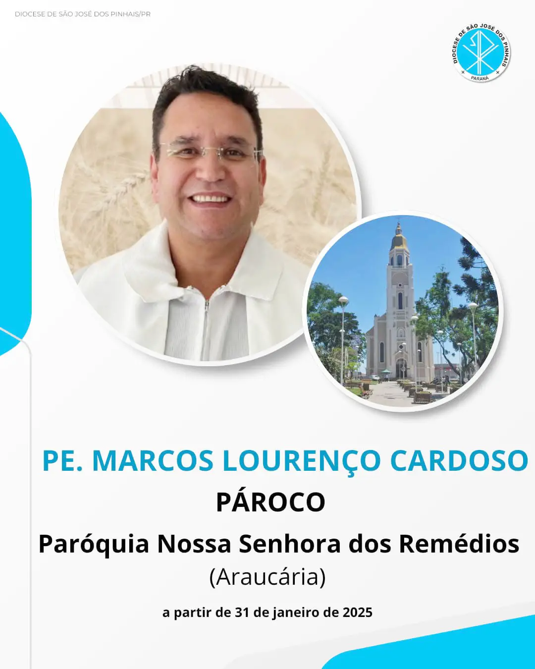 Após 83 anos, Santuário Nª Sª dos Remédios passará a ser administrado pelos padres Diocesanos Após 83 anos, Santuário Nª Sª dos Remédios passará a ser administrado pela Congregação Diocesana