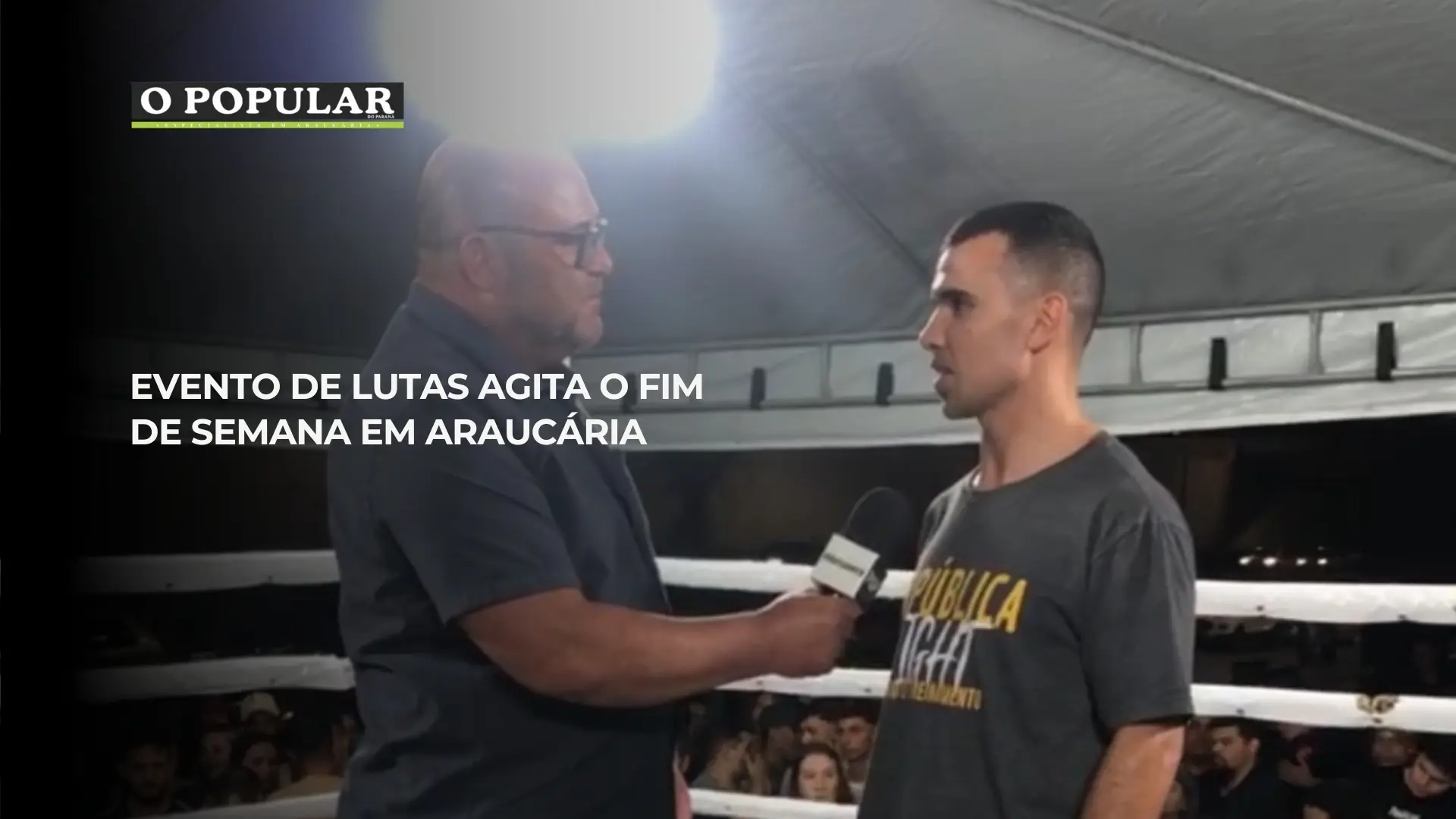 Evento de lutas agita o fim de semana em Araucária