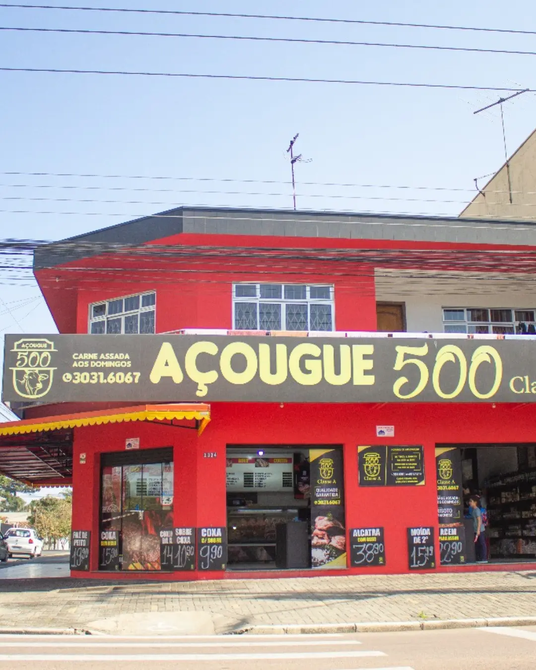 Açougue 500 oferece variedade de carnes e serviços em Araucária