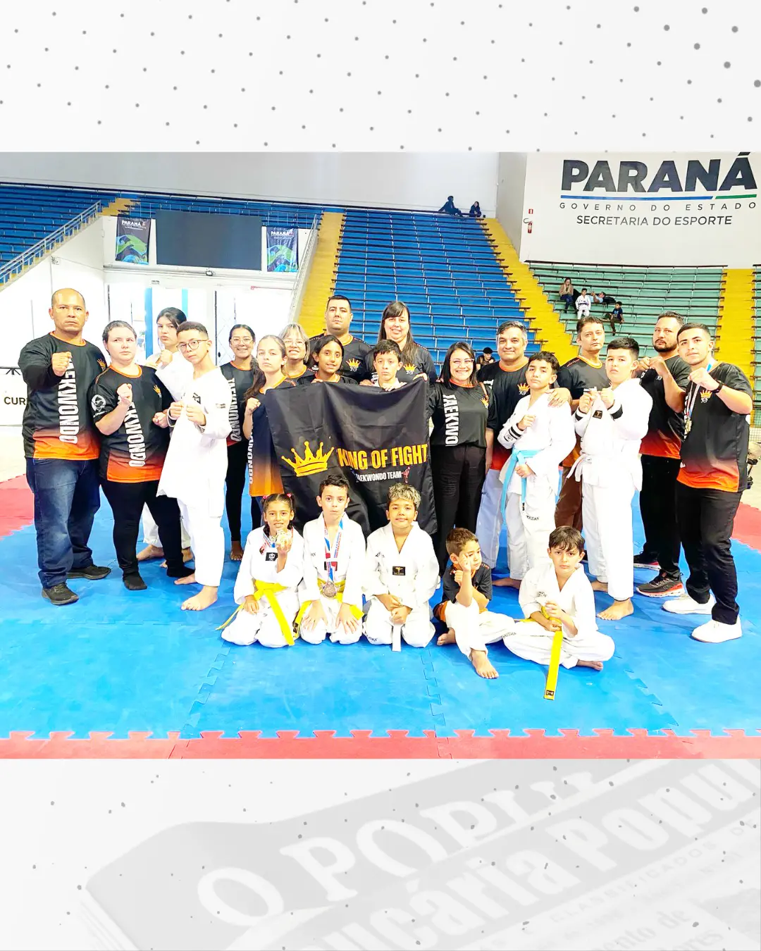 Atletas do King Of Fight brilham no Campeonato Dojo Handar e já miram o Paranaense