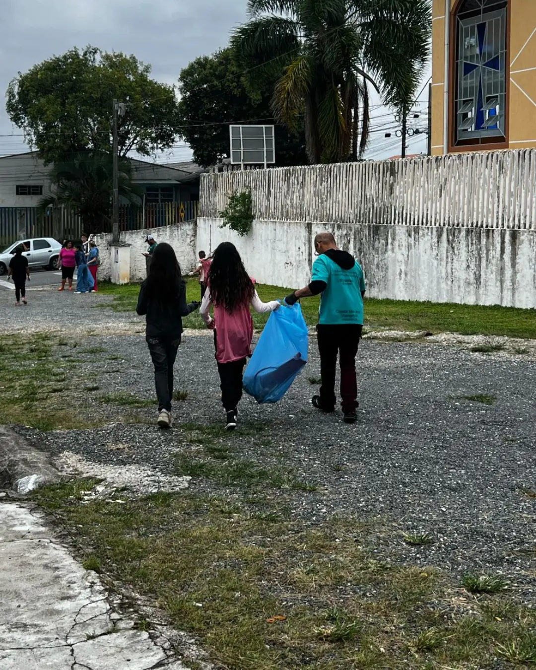 Capela São José e Nossa Senhora da Luz realiza ação de conscientização ambiental com catequizandos
