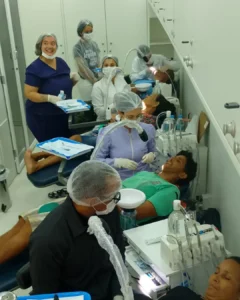 Carreta Missionária leva atendimentos gratuitos aos moradores do Campina da Barra neste final de semana
