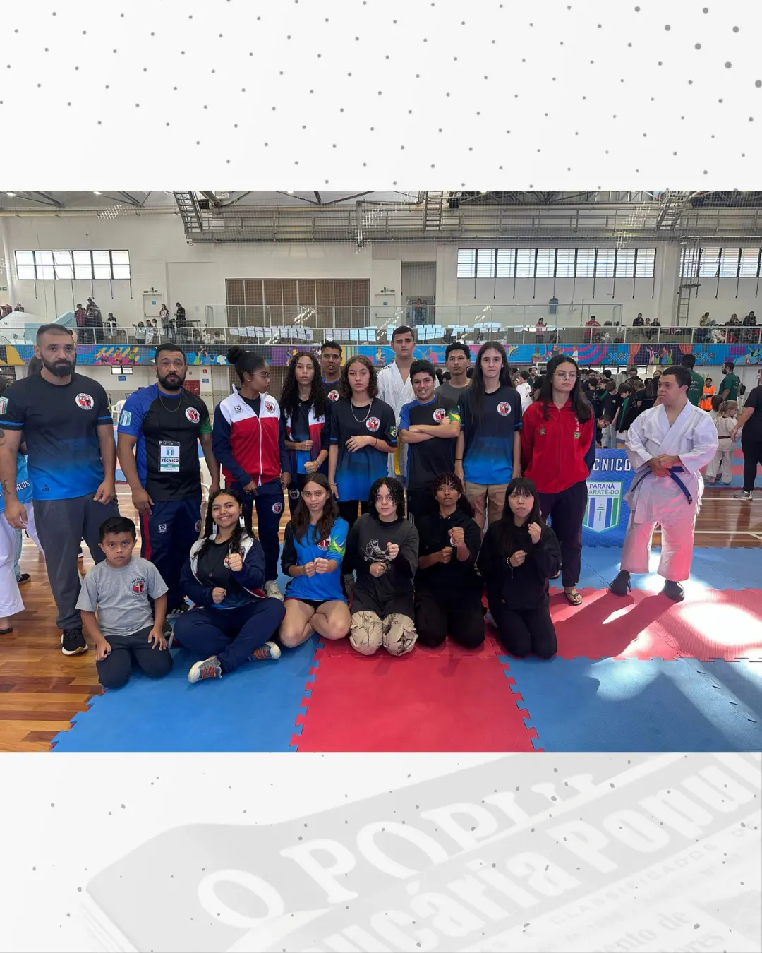 Karatê conquista mais de 40 medalhas na 1ª etapa do Circuito Paranaense Sul/Leste 