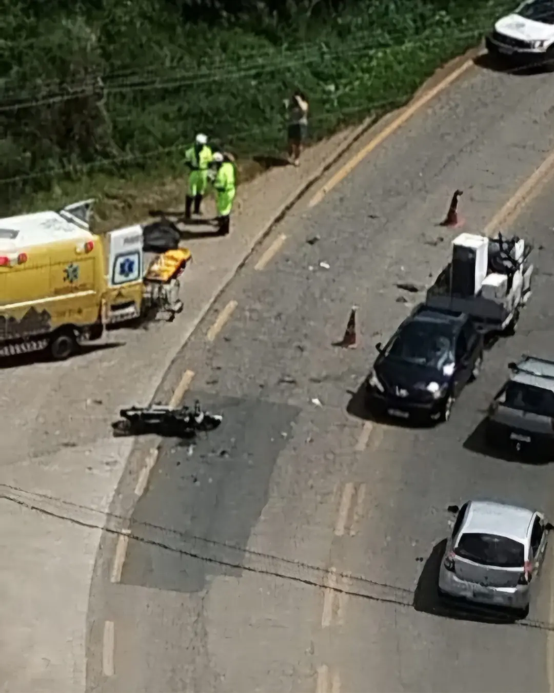 Motociclista morre em acidente com carro próximo a Sul Agrícola