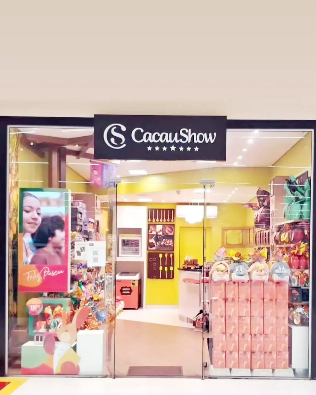 Cacau Show Araucária oferece diversas opções de chocolates para presentear na Páscoa