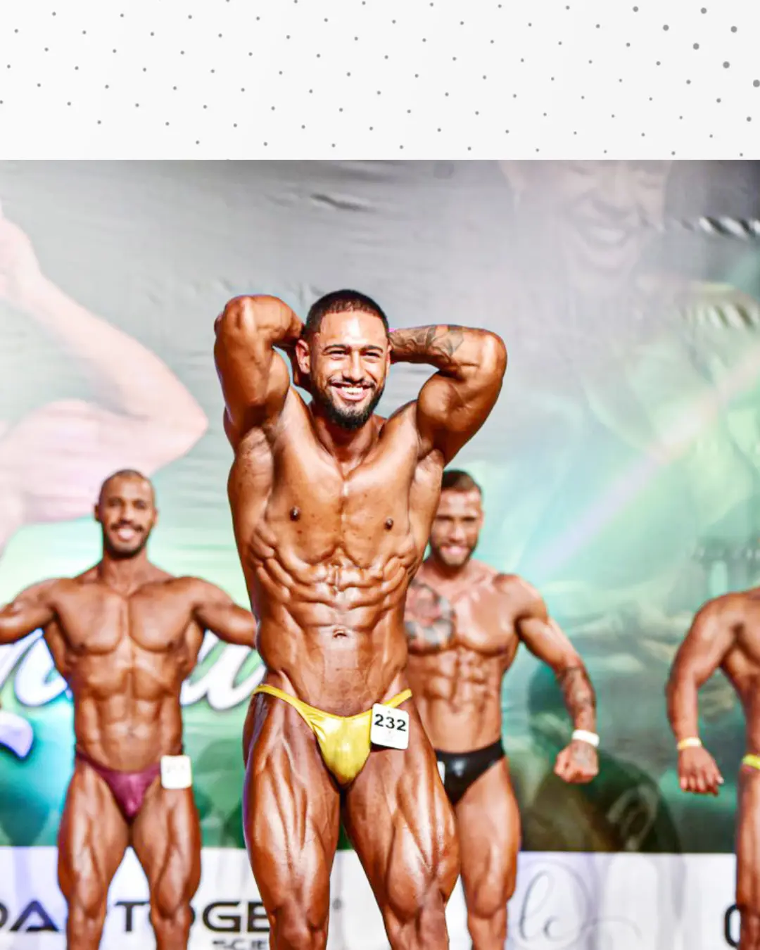 Fisiculturista Elias Martins conquista Top 1 no Troféu Larissa Cunha