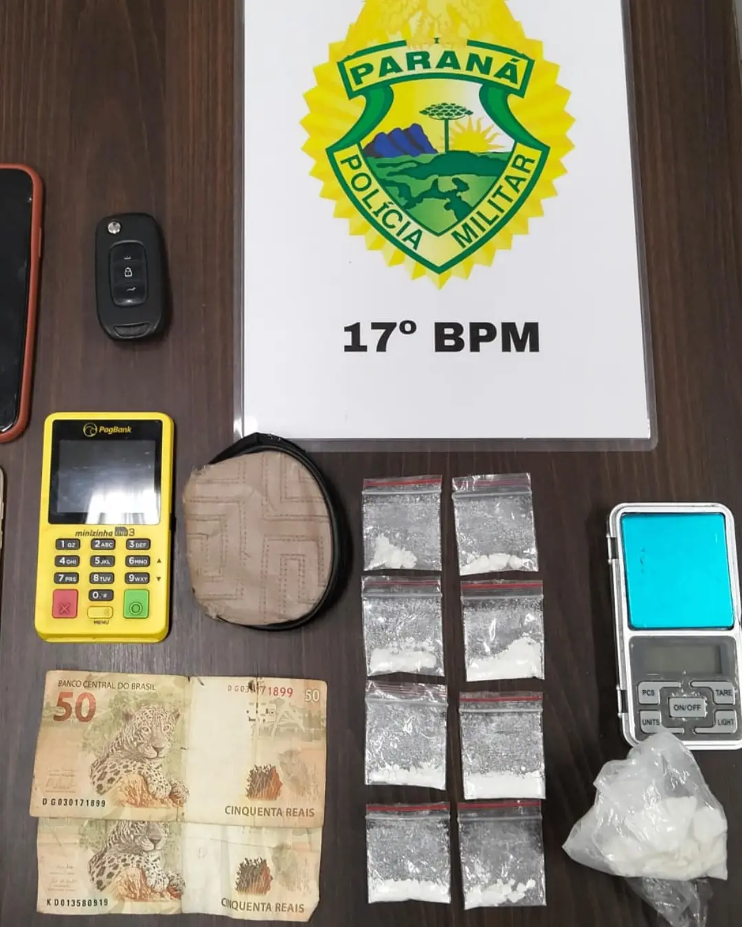 PM prende sujeito com cocaína escondida na cueca