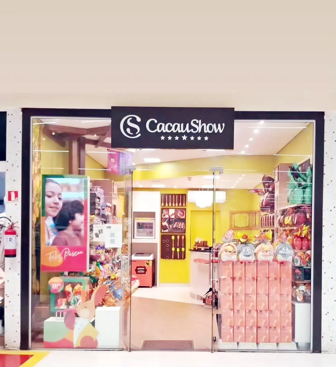 Cacau Show Araucária oferece diversas opções de chocolates para presentear na Páscoa