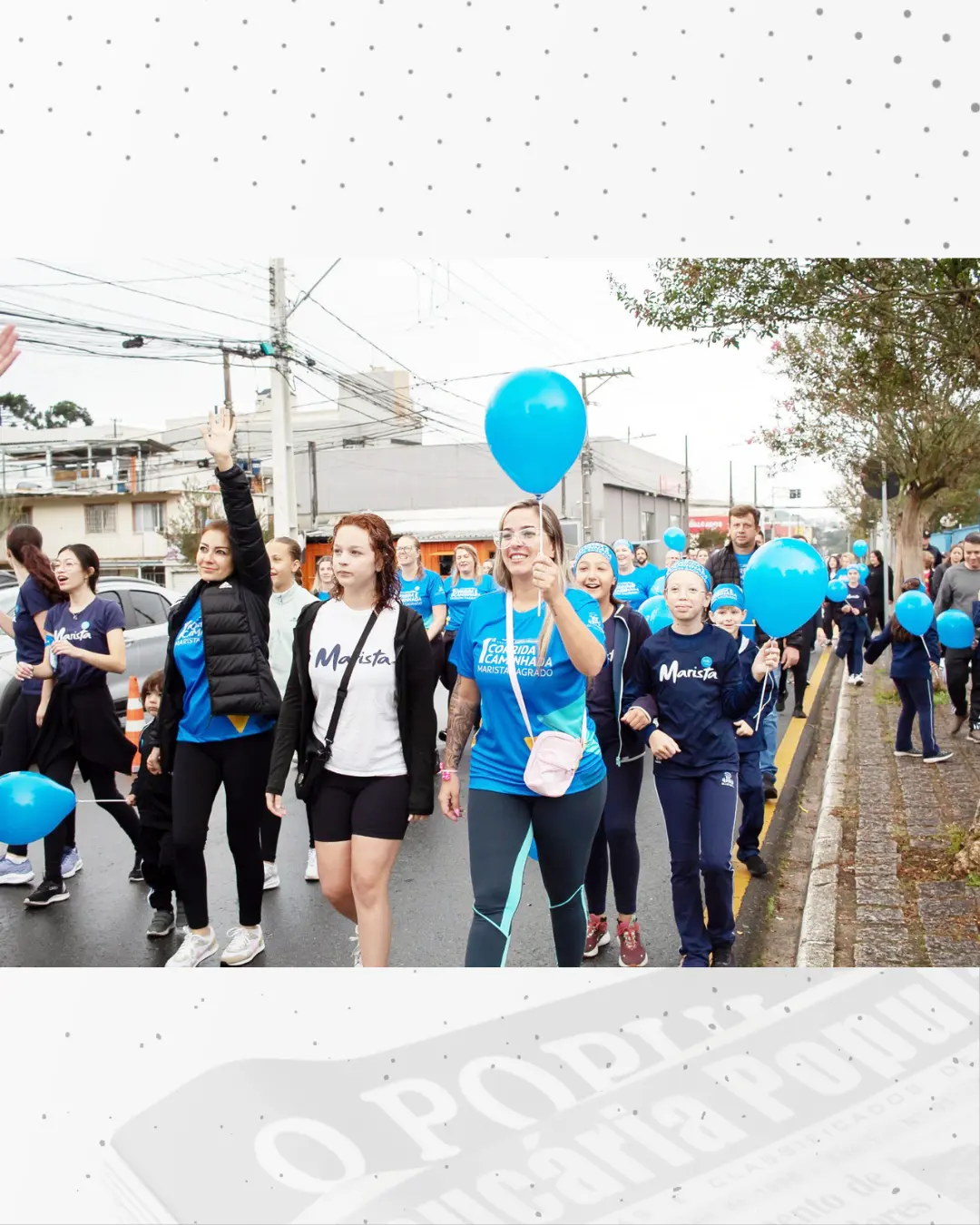 1ª Corrida e Caminhada do Colégio Marista reuniu cerca de 250 participantes