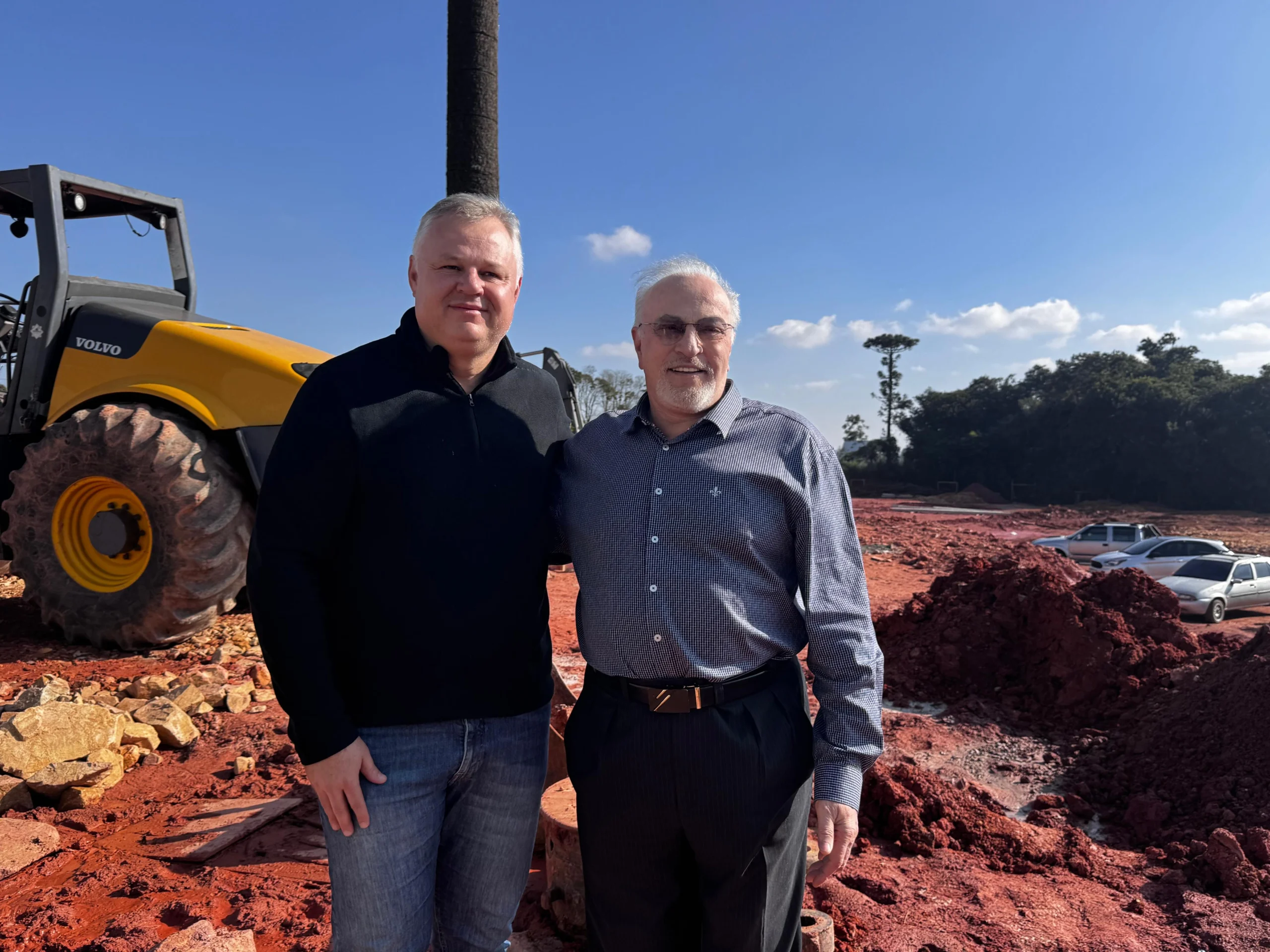 Joanir Zonta e prefeito Gustavo lançam oficialmente obras do Gigante Atacadista. Investimento é de R$ 50 milhões