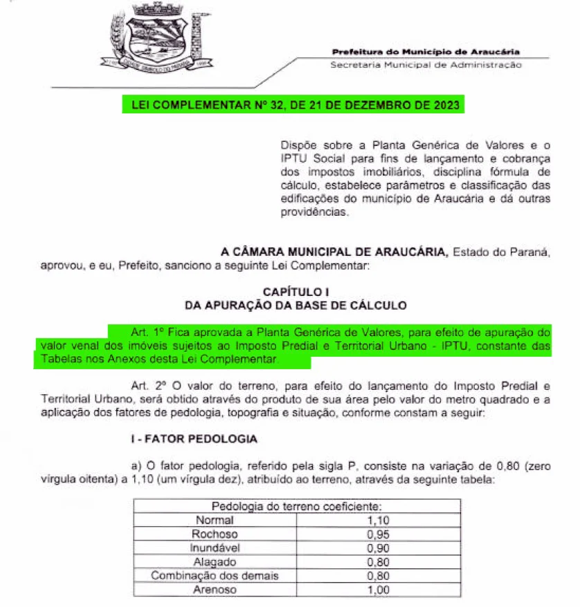 Valores atribuídos pela Prefeitura a imóveis assustam contribuintes