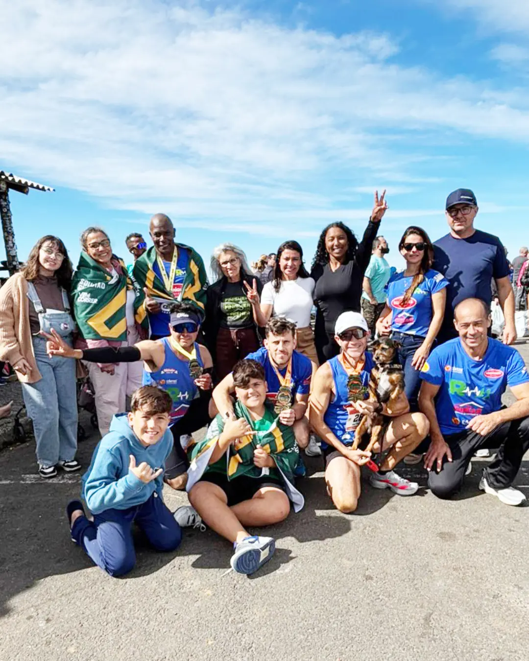 Atletas da Equipe Rodrigues descrevem a emoção após concluírem a Rio do Rastro Marathon
