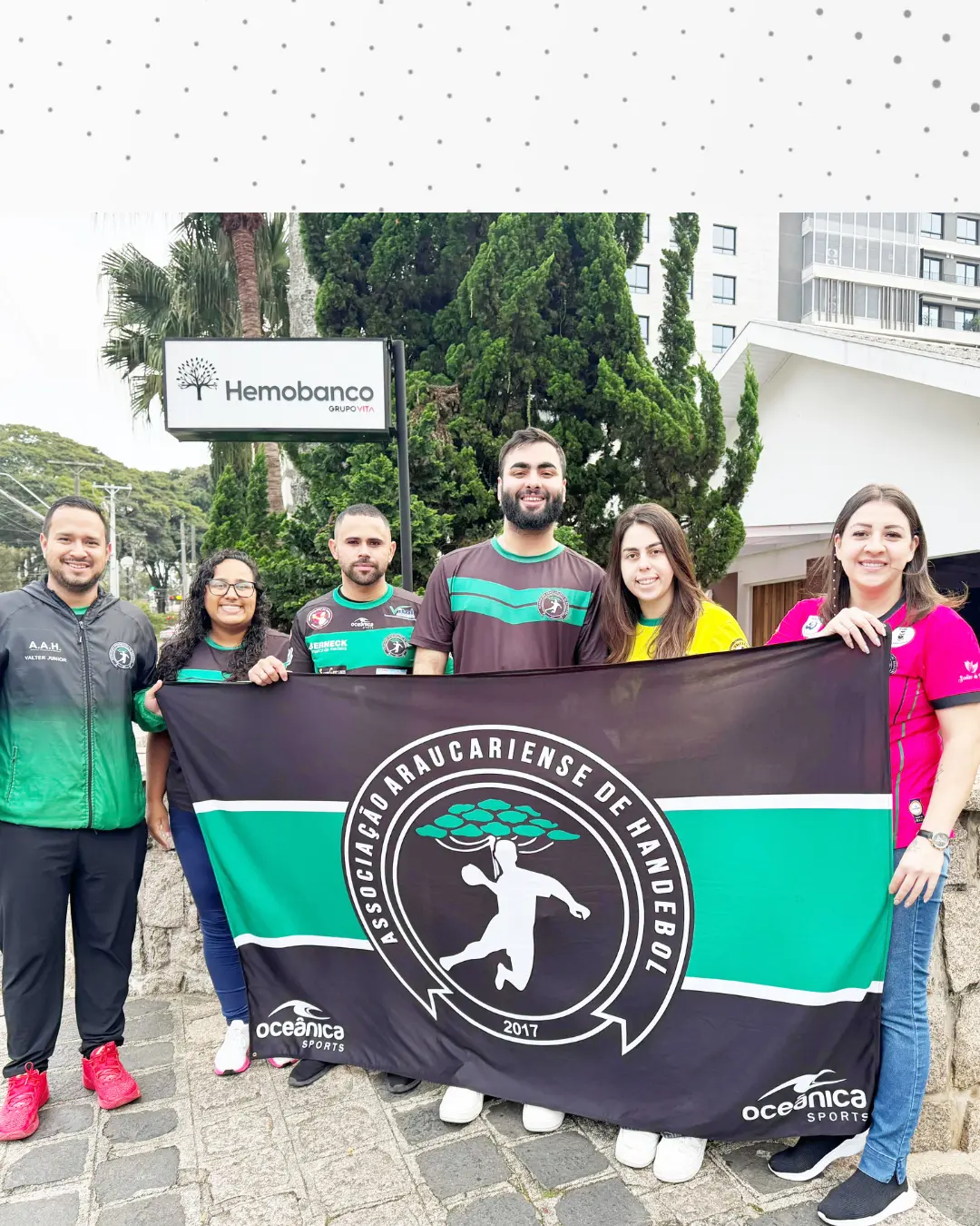 Atletas do handebol se unem para doar sangue e falam da importância deste ato