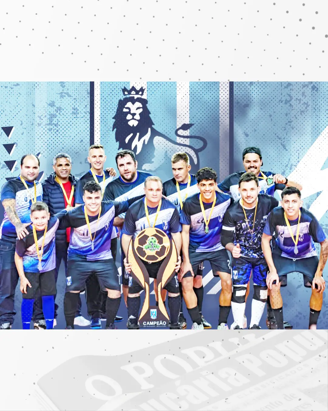 BFS CUP movimenta o futsal araucariense e consagra o Lendários como campeão da 1ª edição
