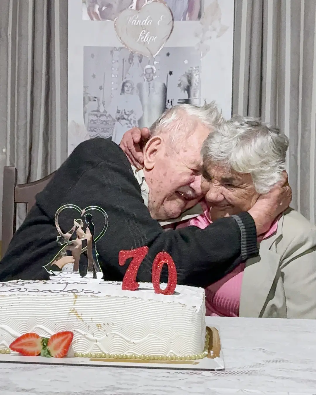 Casal de Araucária completa 70 anos de uma união repleta de amor e superação