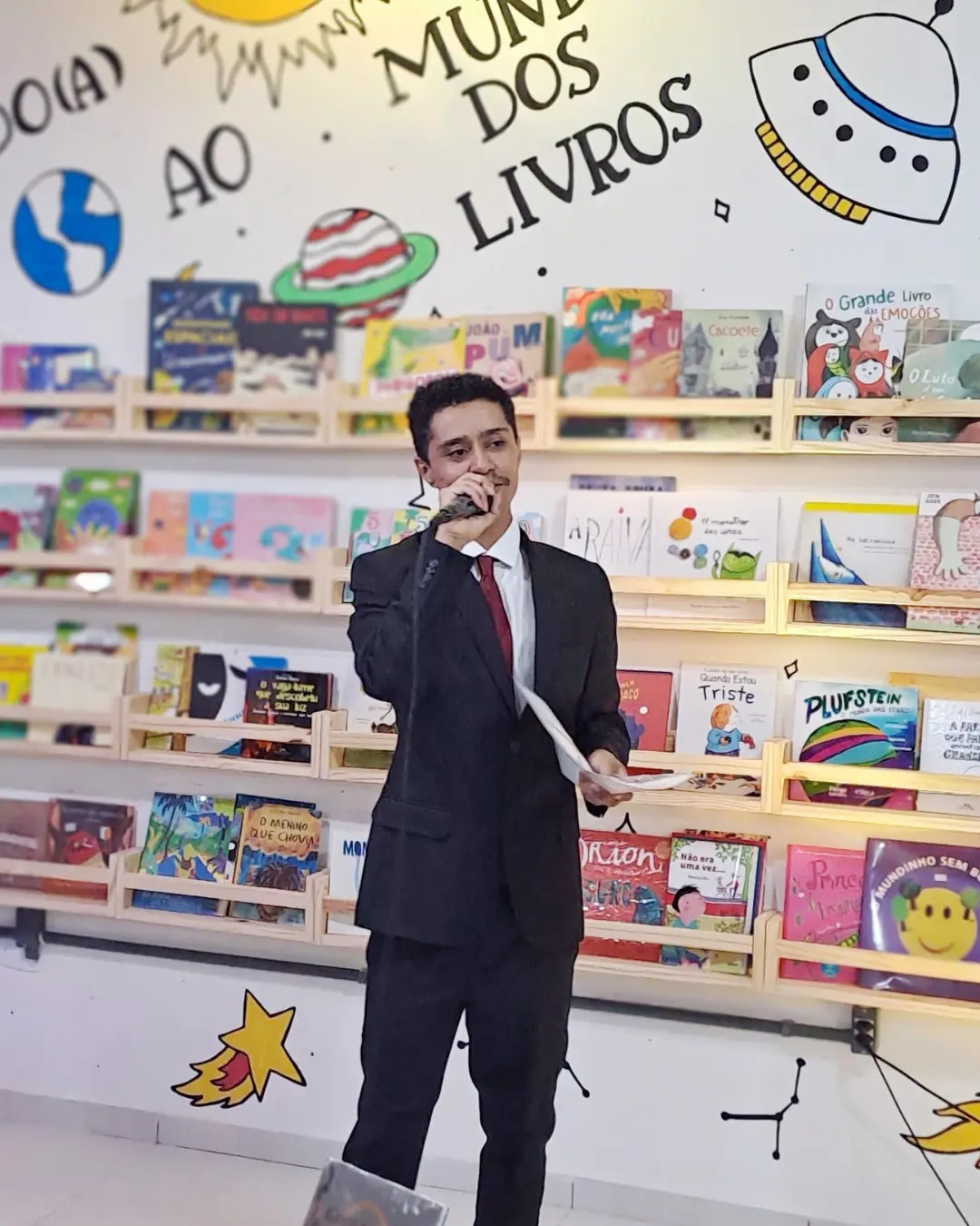 Escritor Wesley Borges fará palestra sobre autismo no Shopping Pinheiros