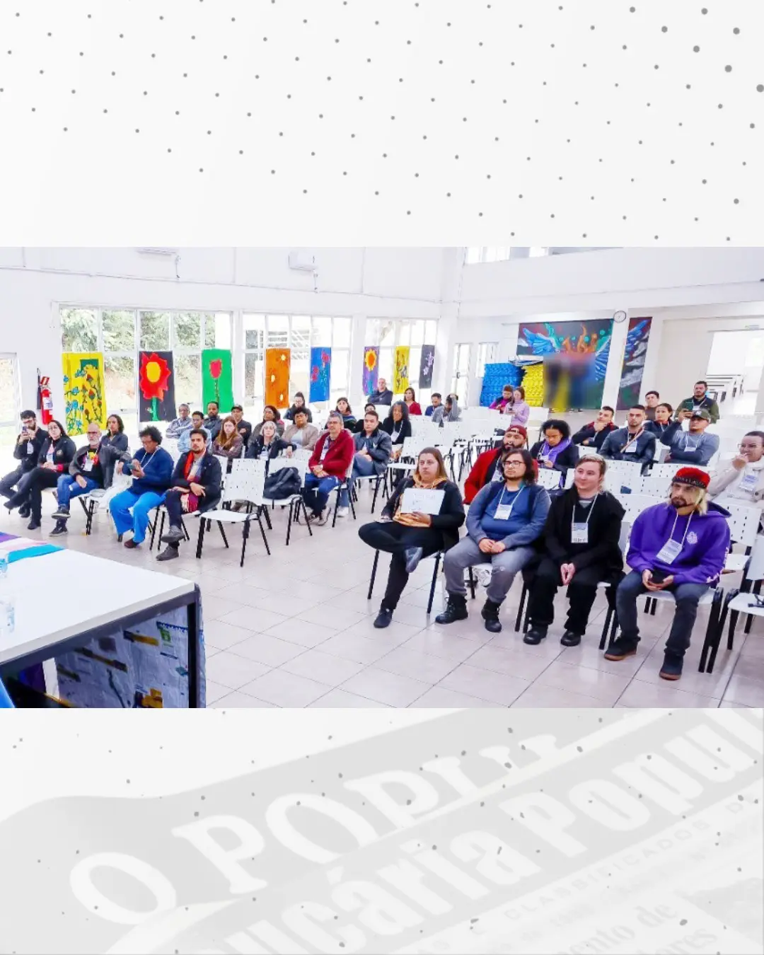 Exposição do Colégio Monteiro Lobato encanta o público da Conferência LGBTQIA+