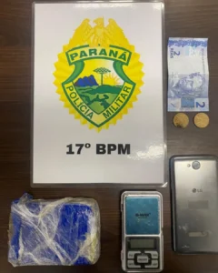 Homem é preso pela PM com 314g de maconha