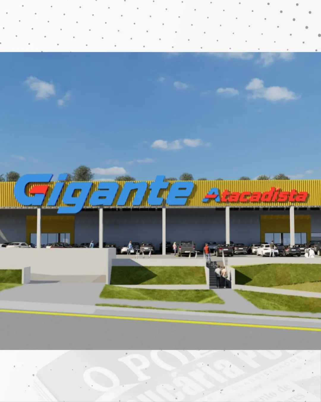 Joanir Zonta e prefeito Gustavo lançam oficialmente obras do Gigante Atacadista. Investimento é de R$ 50 milhões