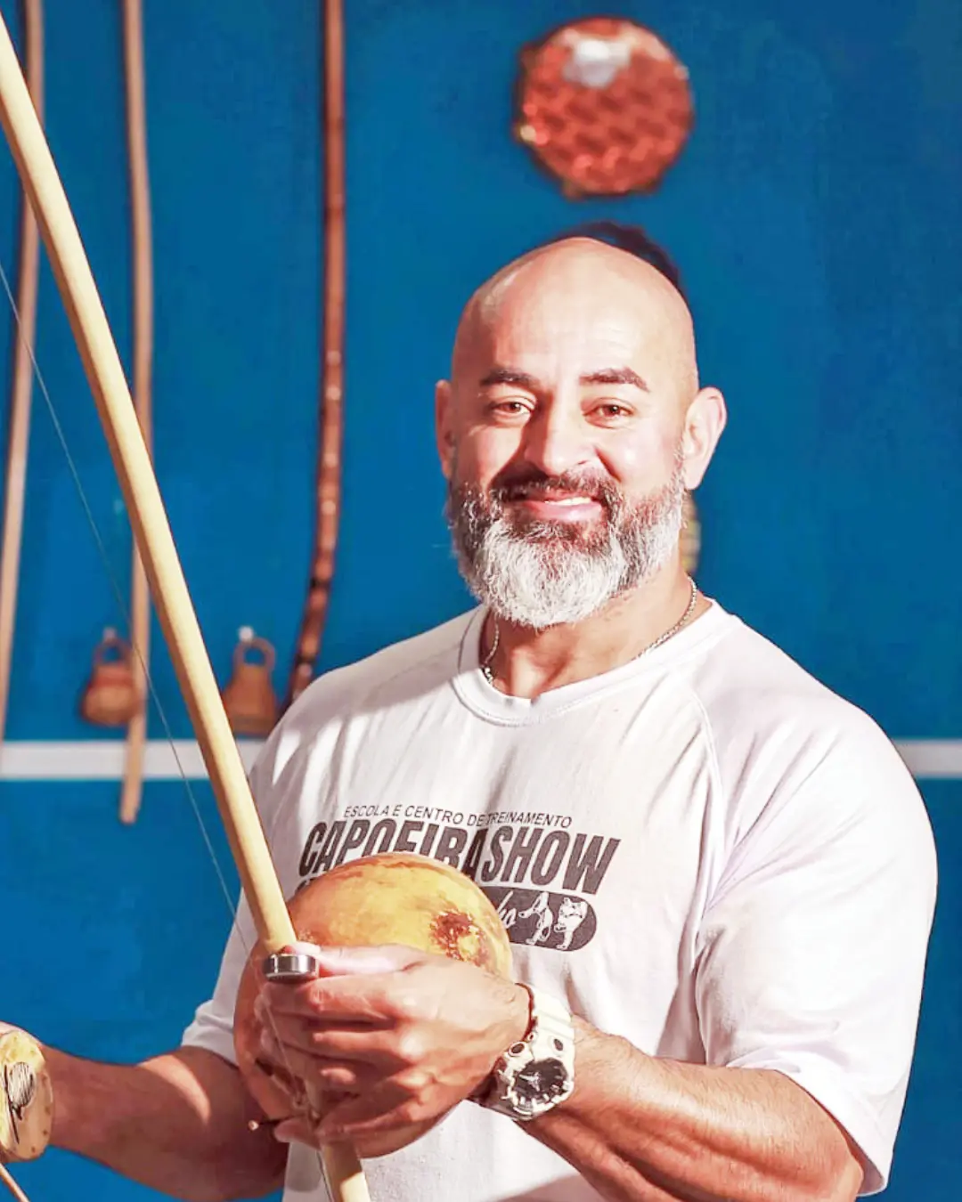 Mestre Canarinho fará turnê pela Europa onde participará de eventos de capoeira