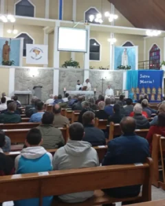 Paróquia de Contenda sedia no sábado (24) o 5º Encontro do Terço dos Homens