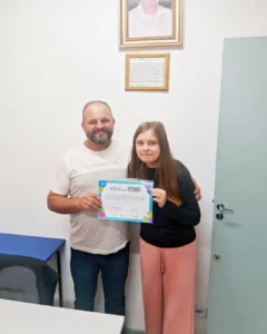 Estudante recebe menção honrosa na Olimpíada Brasileira de Matemática