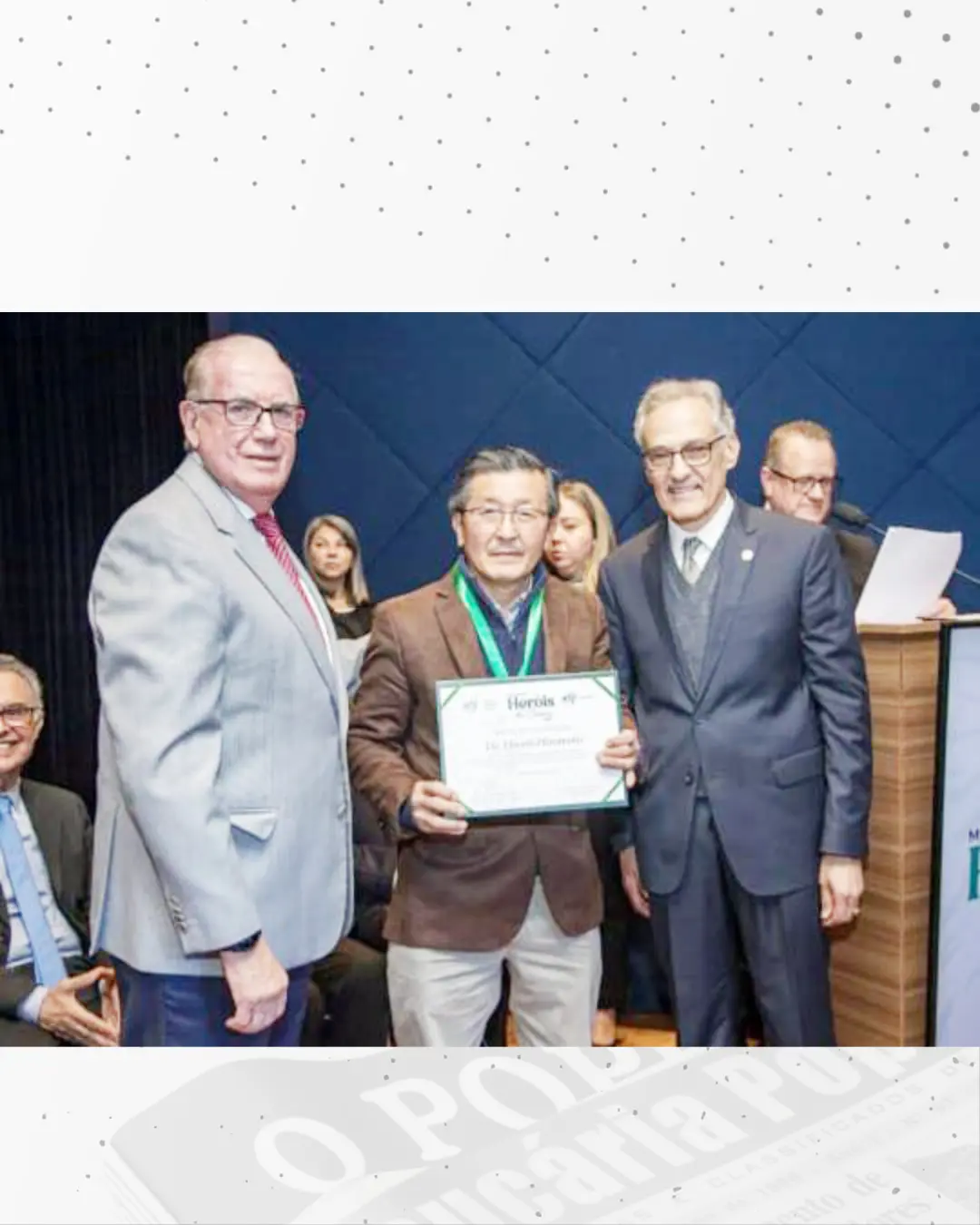 Pediatra de Araucária recebe a Medalha Heróis de Curar da Associação Médica do Paraná