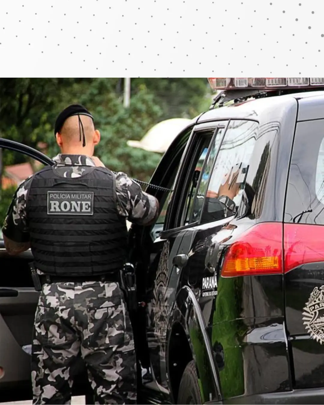 RONE aborda mulher na Manoel Ribas e acaba apreendendo mais de 170KG de maconha