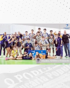 Times masculino e feminino de vôlei se classificam para a macrorregional dos Jojups