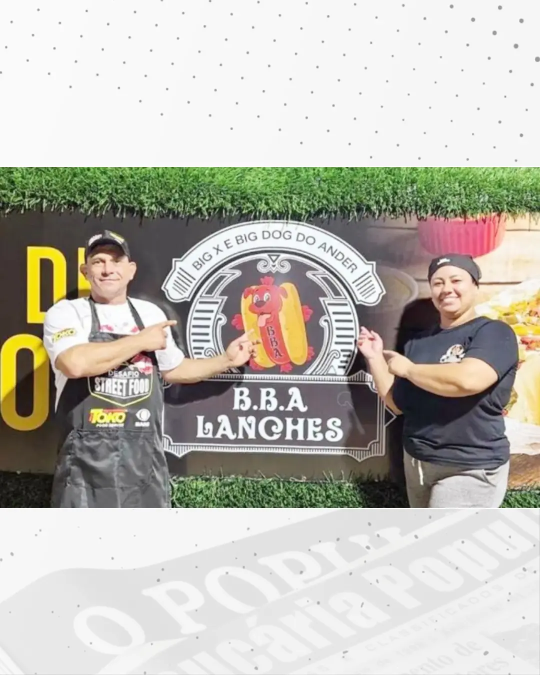 BBA Lanches ganha destaque pela qualidade dos lanches e com prêmio gastronômico