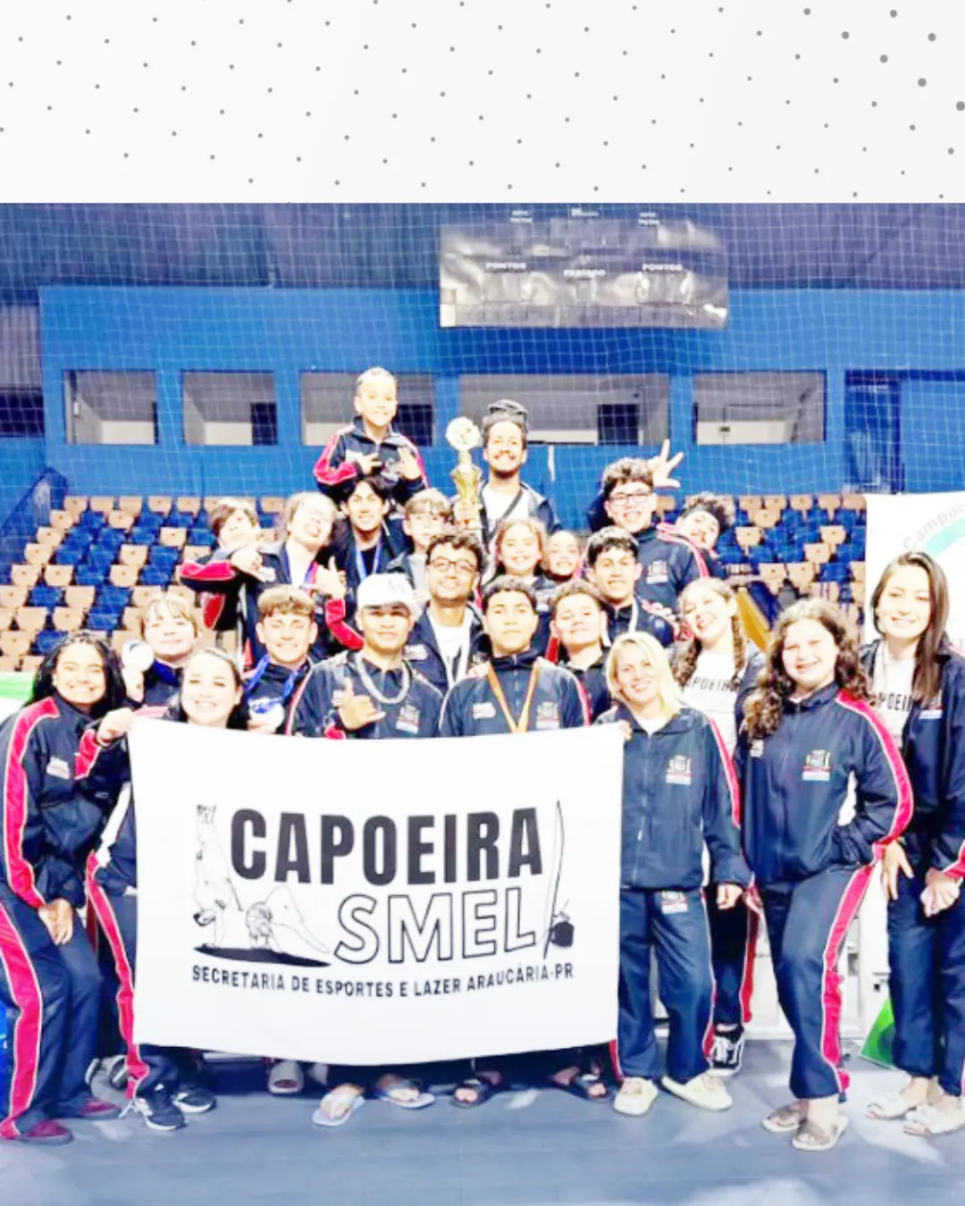Capoeira da SMEL conquista 17 medalhas no Campeonato Paranaense