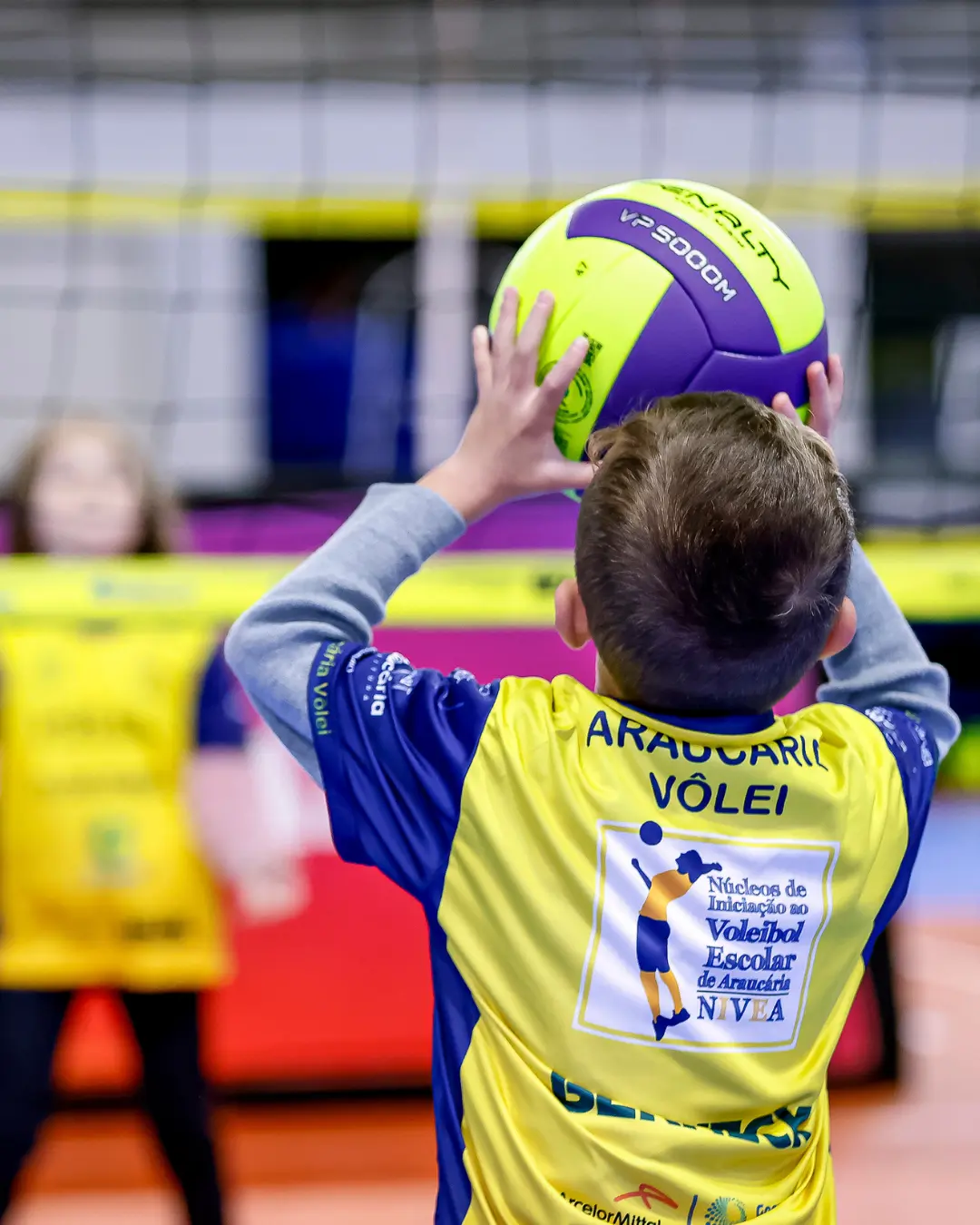 Festival NIVEA de Voleibol reúne mais de 1.200 alunos em Araucária