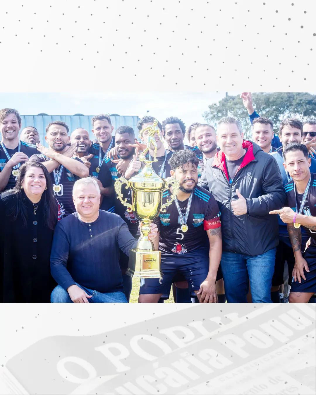 Grêmio Esportivo Araucariense é o campeão da Primeirona Municipal 2025