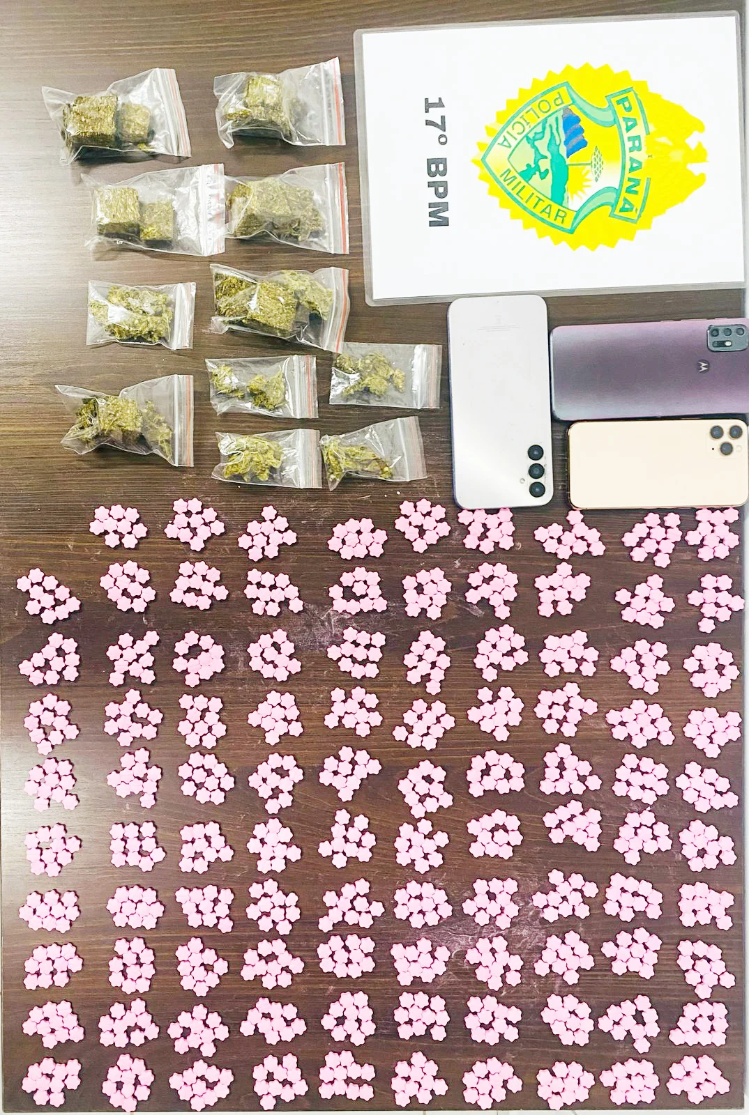 Supletiva Bravo apreendeu quase 400 kg de maconha e prendeu 80 suspeitos