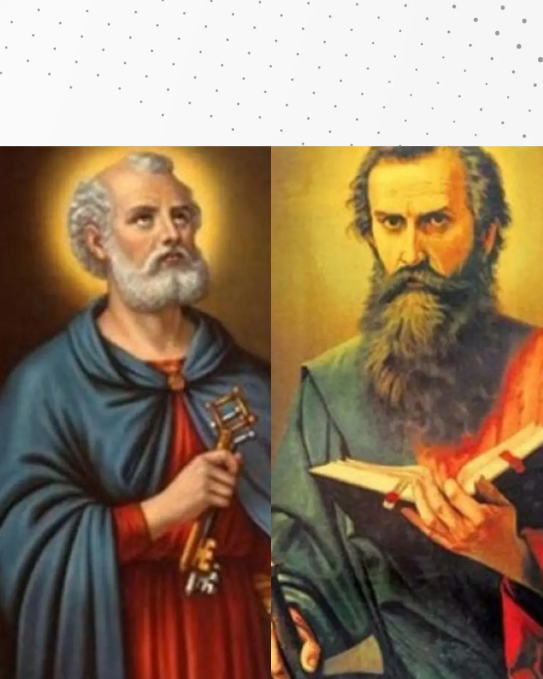 Padre André Marmilicz: Viva São Pedro e viva São Paulo