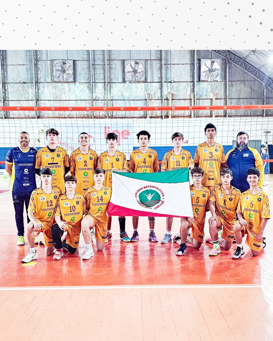 Colégio Metropolitana e Projeto NIVEA levam Araucária ao pódio nos Jogos Escolares do Paraná