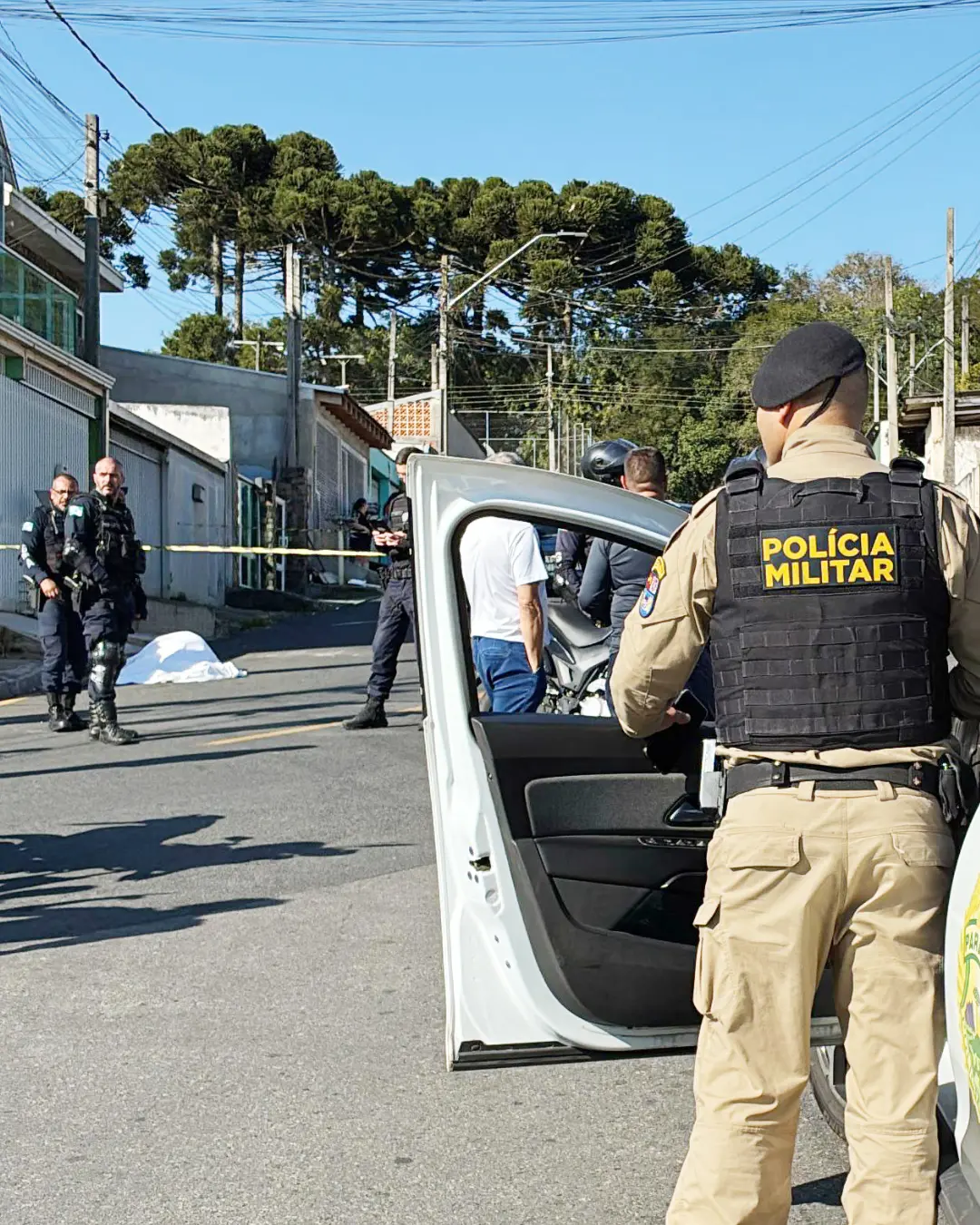 Delegacia de Araucária já tem autoria de crime ocorrido no Campina da Barra